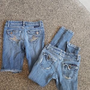 Seven jeans &Capris  girls 8